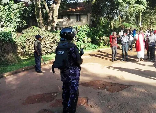 Uganda police