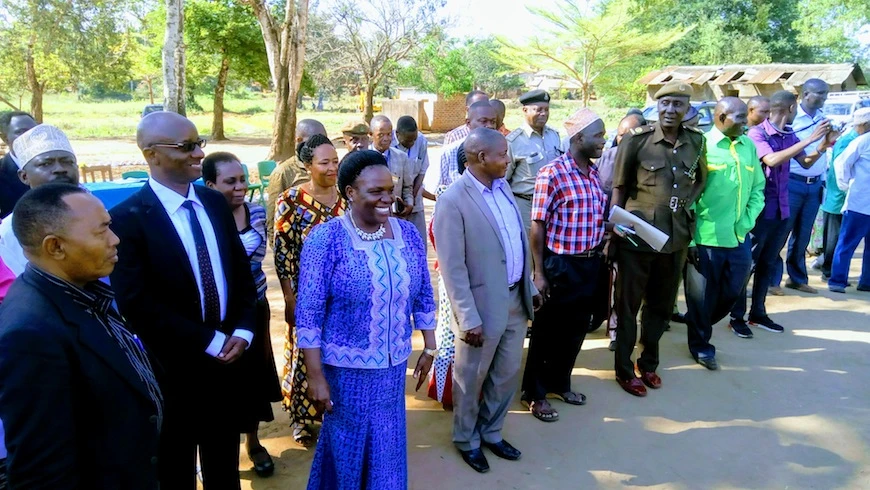 Waziri Ndalichako akiwa Korogwe