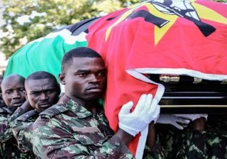 Mozambican former rebel commander given state funeral service