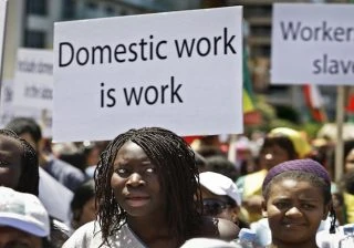 Domestic workers from Kenya